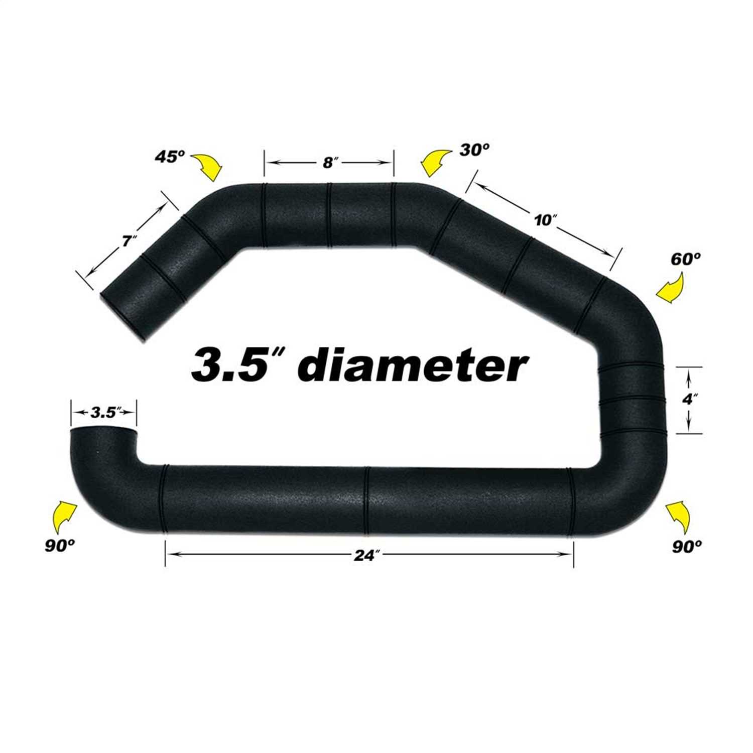 100-350 Airaid Air Intake Tube