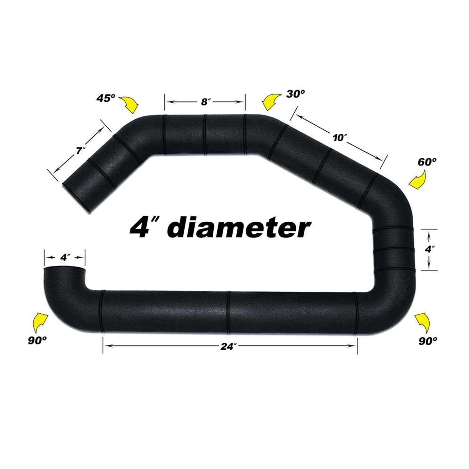 100-400 Airaid Air Intake Tube