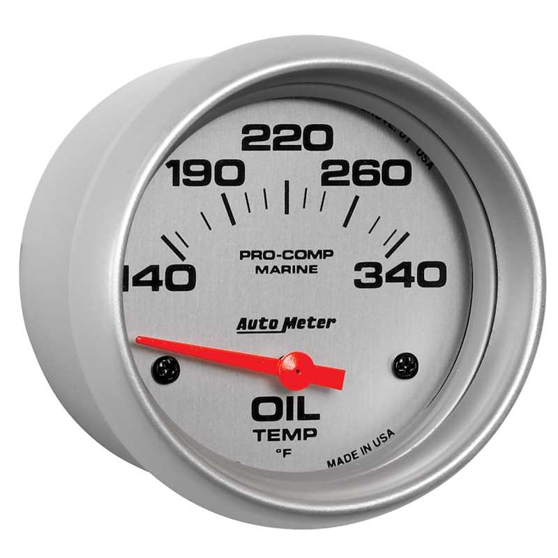 AutoMeter Marine Electric Oil Temperature Gauge 20076533, Woody's