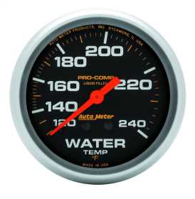 Pro-Comp™ Liquid-Filled Mechanical Water Temperature Gauge 5433
