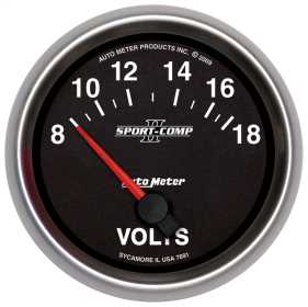 Sport-Comp II™ Electric Voltmeter Gauge 7691