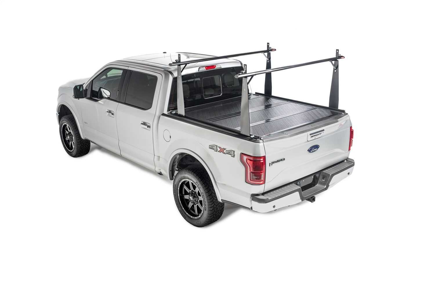 26106bt Bak Industries Bakflip Cs Hard Folding Truck Bed Cover Integrated Rack System Tire Country 4x4