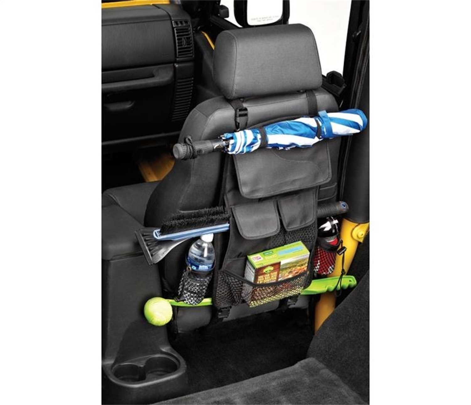 35 Bestop Roughrider Seat Back Organizer Buff Truck Outfitters