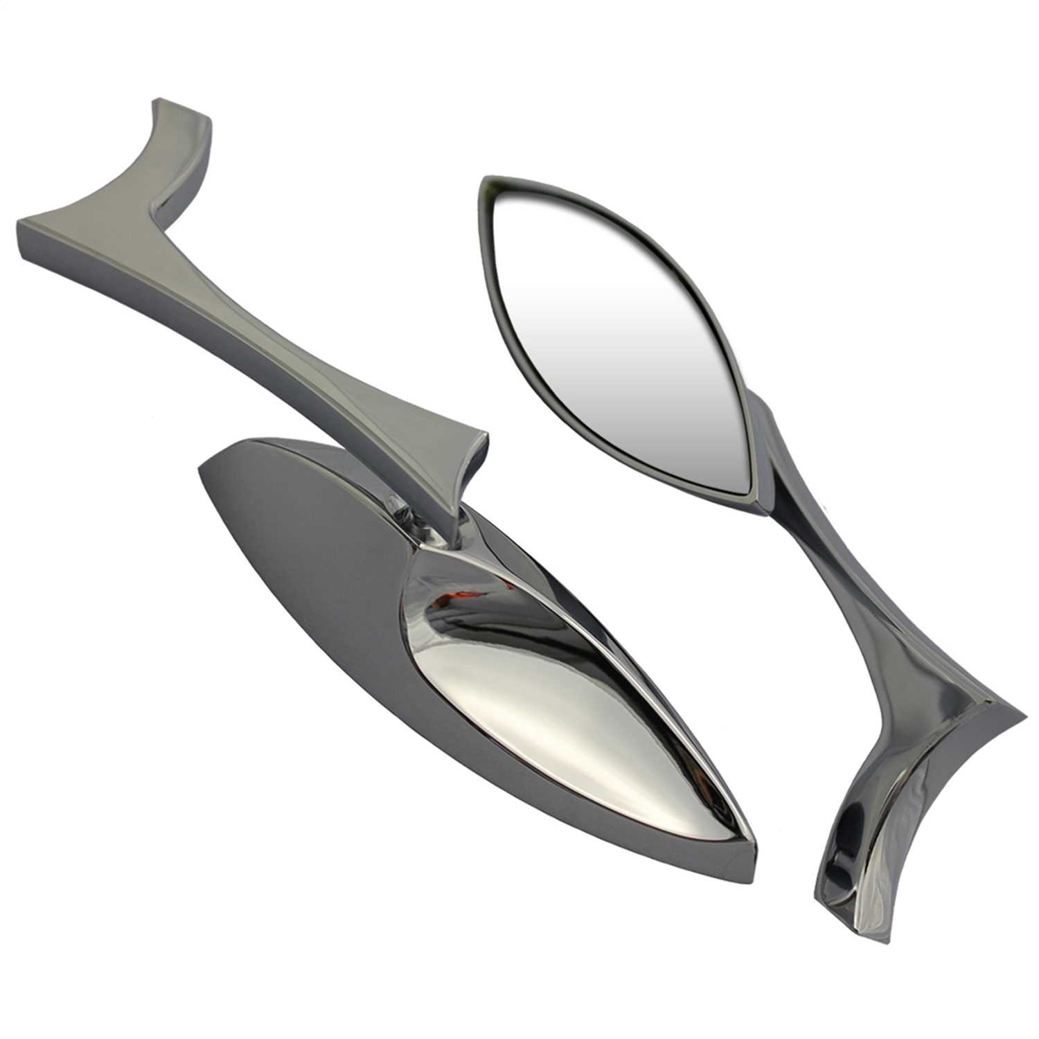01905 CIPA Mirrors Motorcycle Teardrop Mirror Kit