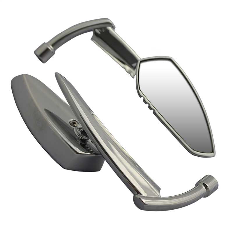 CIPA Mirrors Motorcycle Serrated Blade Mirror Kit 01909, Truck
