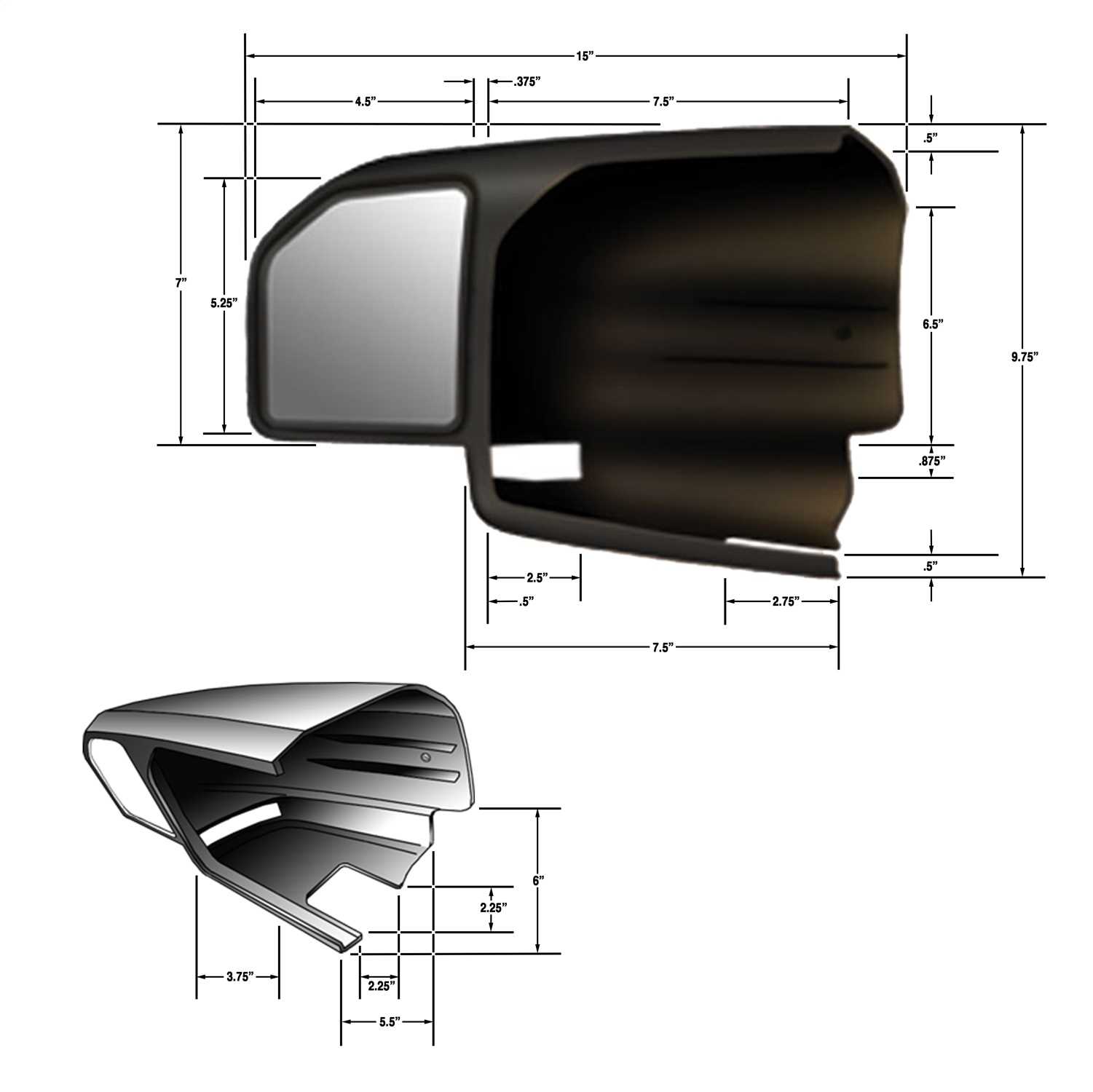 Longview Driver and Passenger Side Custom Towing Mirrors Installation -  2020 Chevrolet Silverado 150 