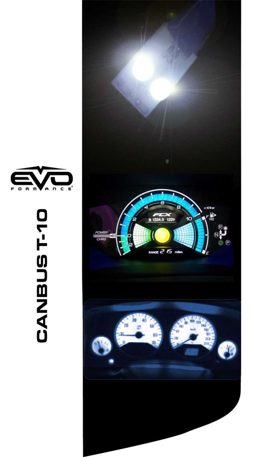 93140 CIPA Mirrors EVO Formance T-10 LED Bulbs