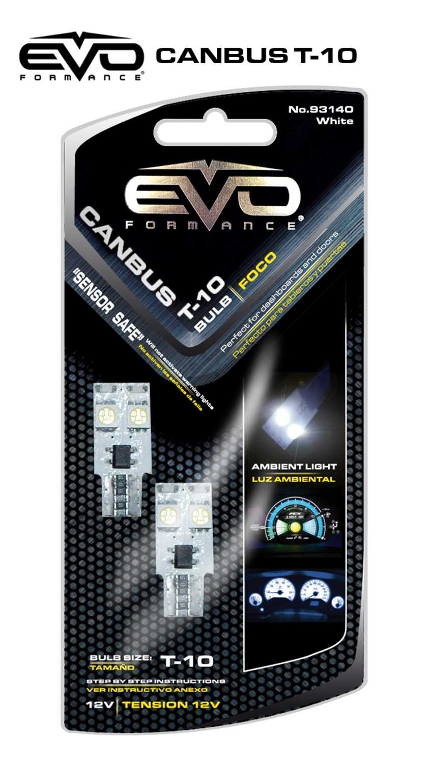 93140 CIPA Mirrors EVO Formance T-10 LED Bulbs