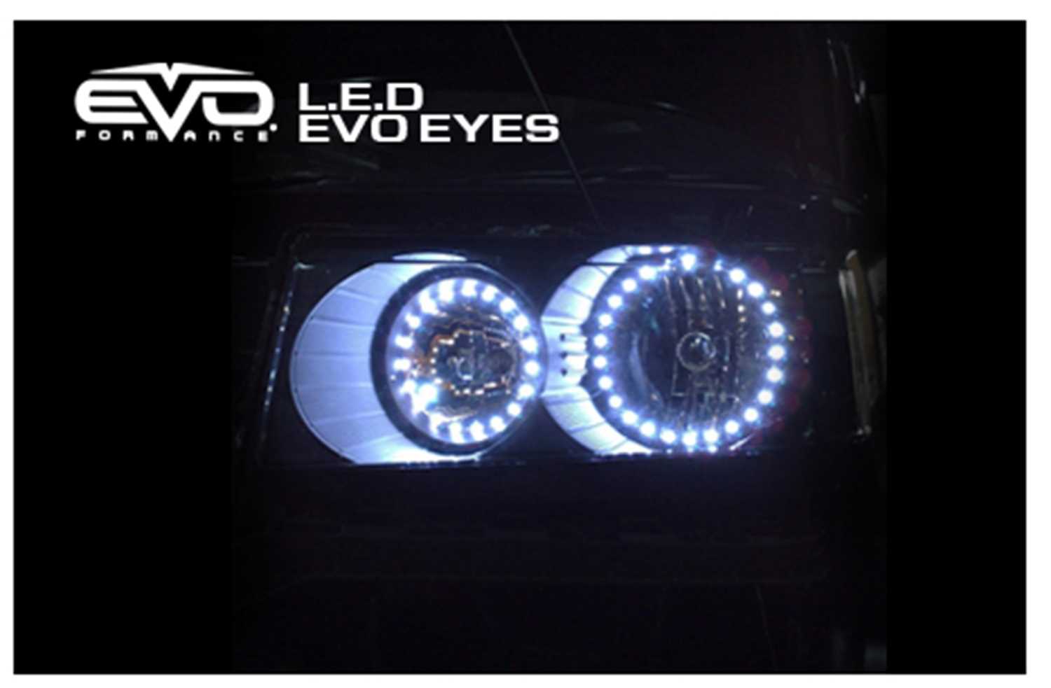 93214 CIPA Mirrors EVO Formance EVO Halo Angel Eyes