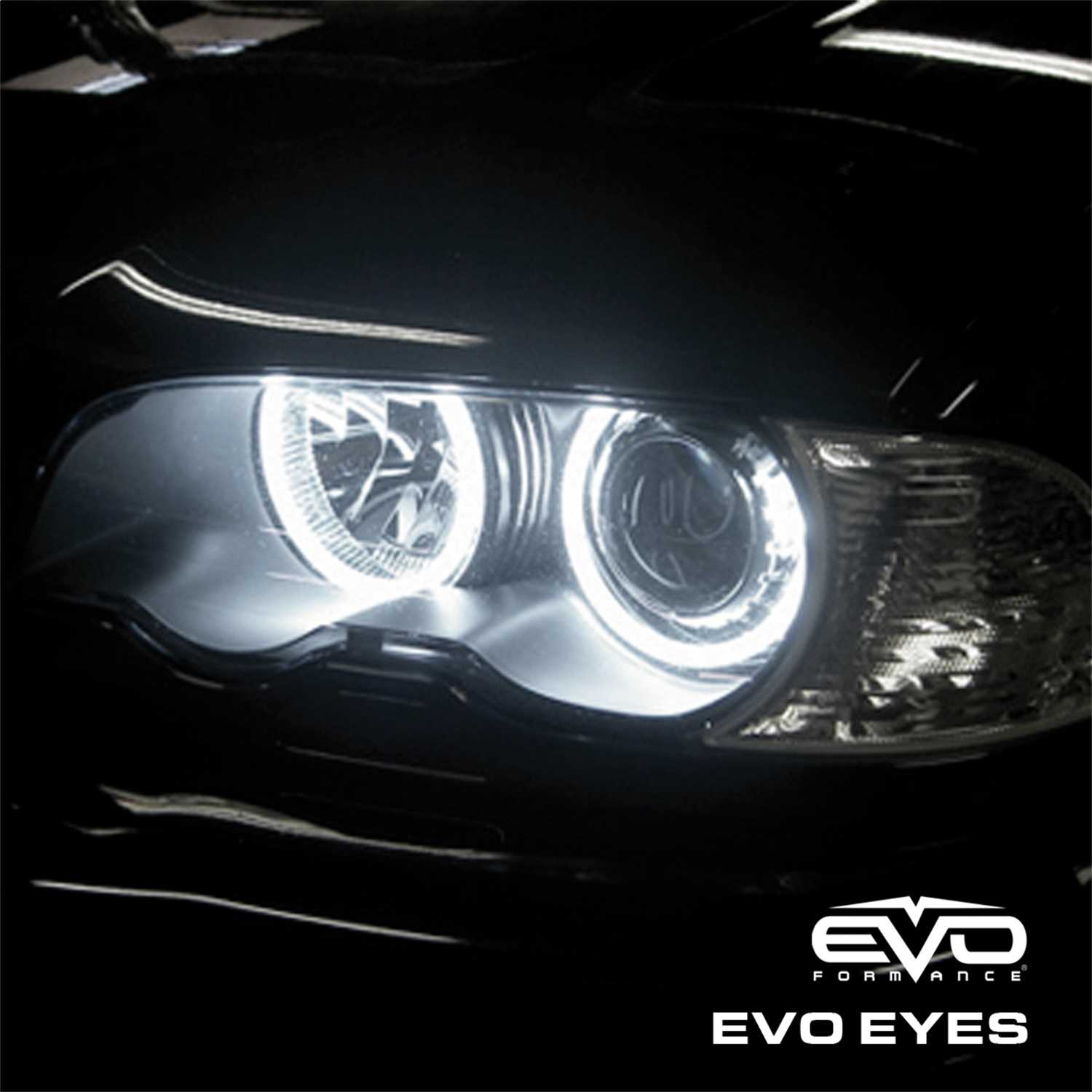 93216 CIPA Mirrors EVO NEON Eyes Headlight Ring