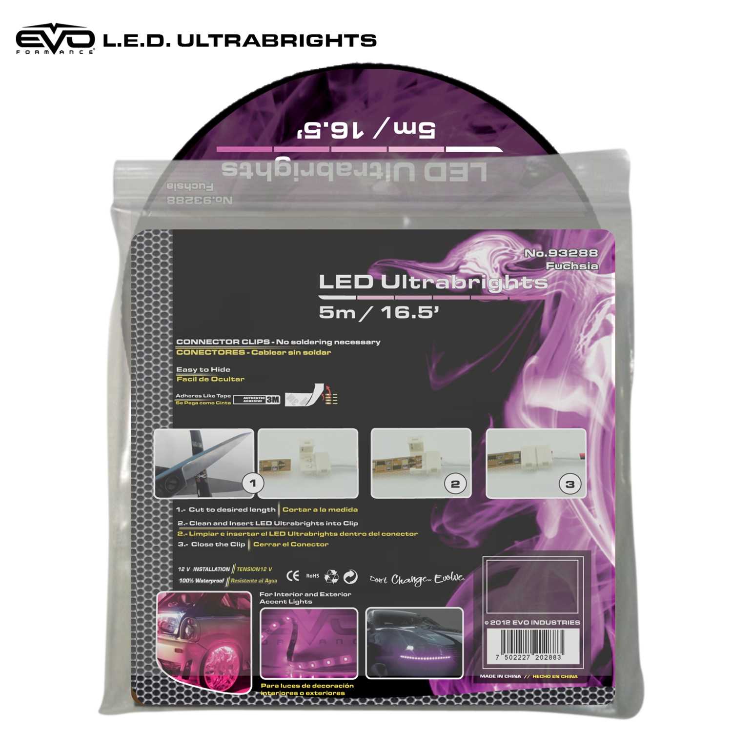 93288 CIPA Mirrors EVO Formance LED Ultrabrights Universal Light Strip