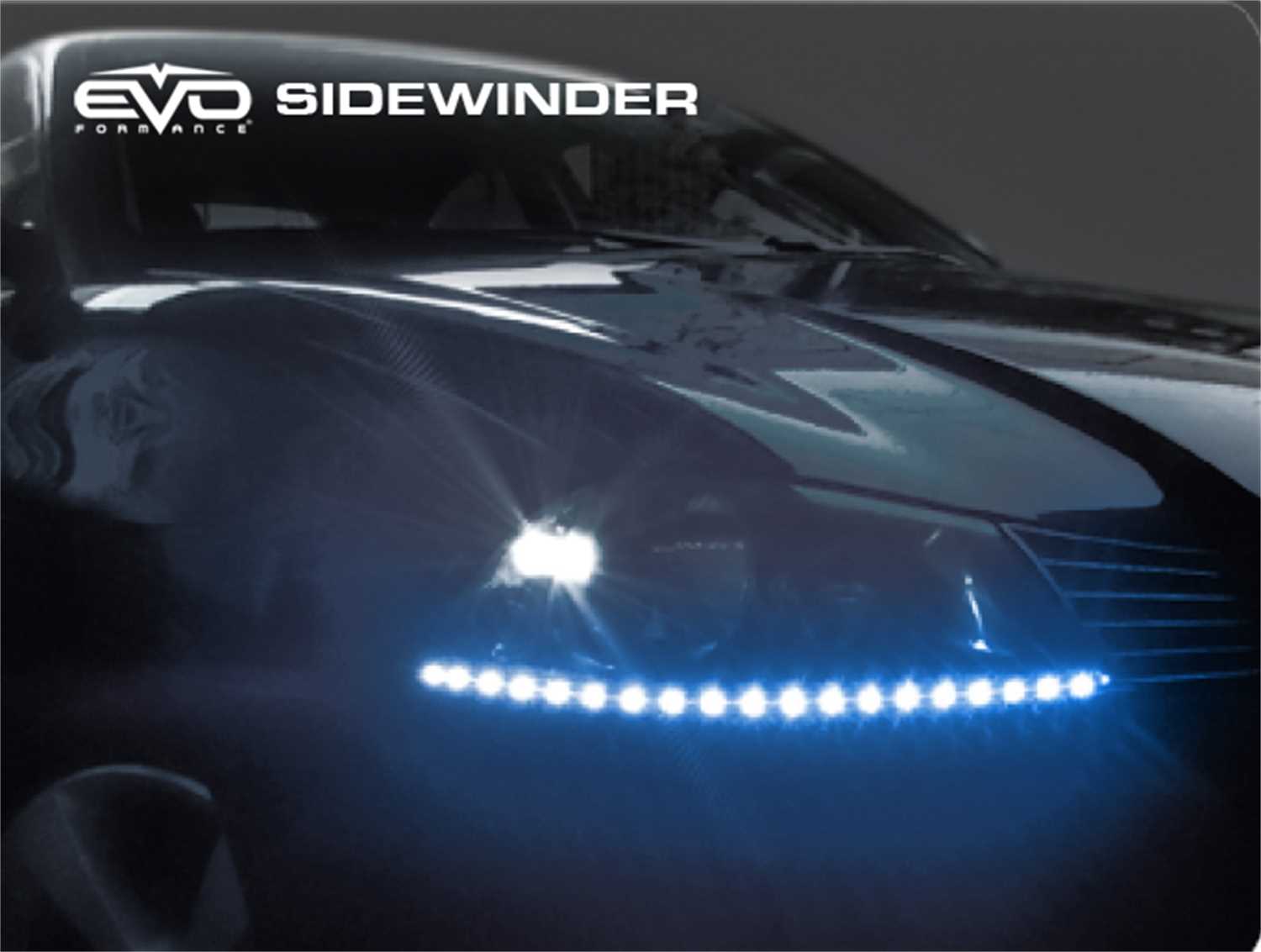 93308 CIPA Mirrors EVO Formance Sidewinder LED Light Strip