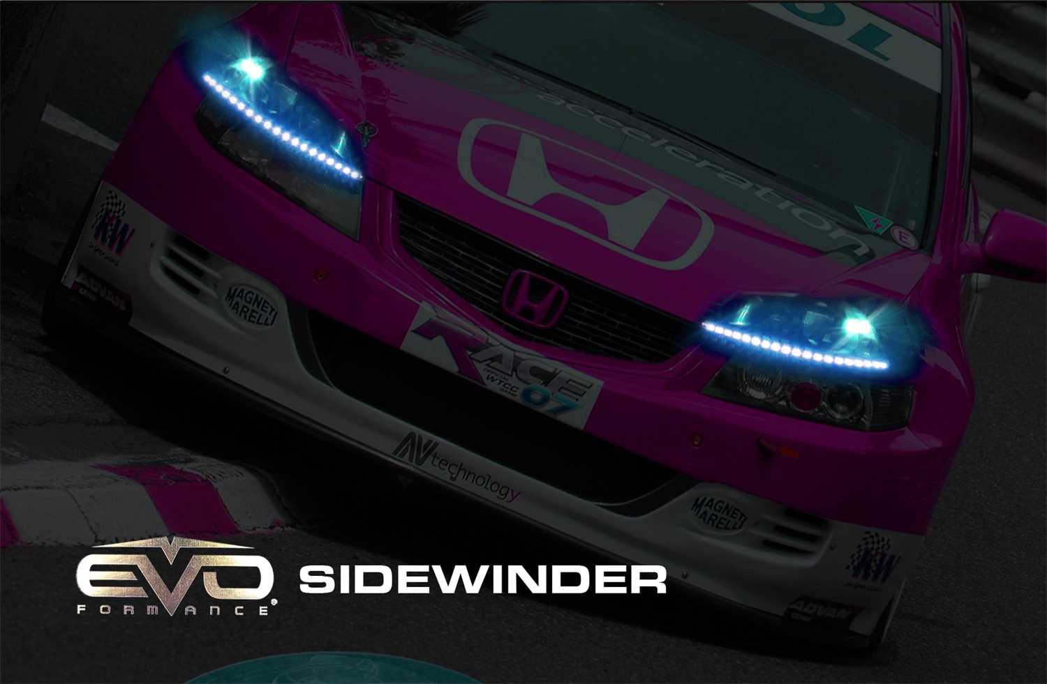 93308 CIPA Mirrors EVO Formance Sidewinder LED Light Strip