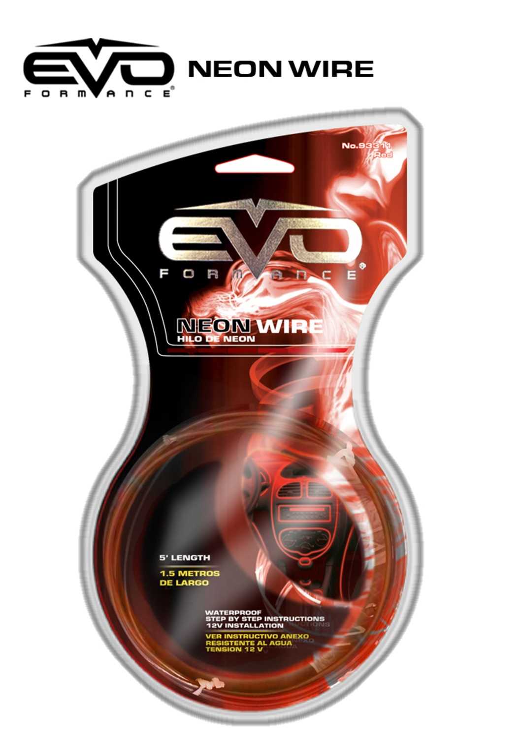 93311 CIPA Mirrors EVO Formance Neon Wire