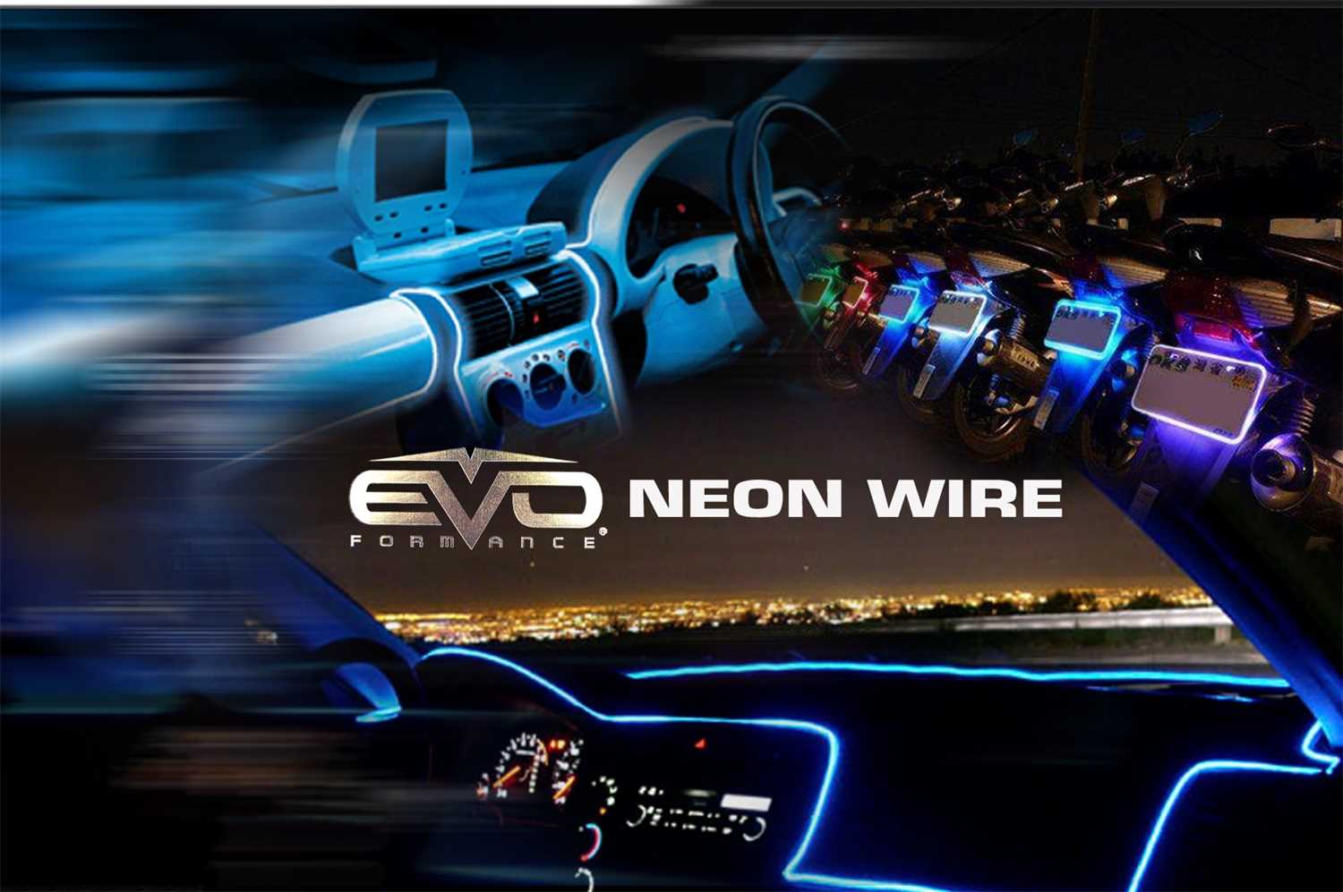 93311 CIPA Mirrors EVO Formance Neon Wire
