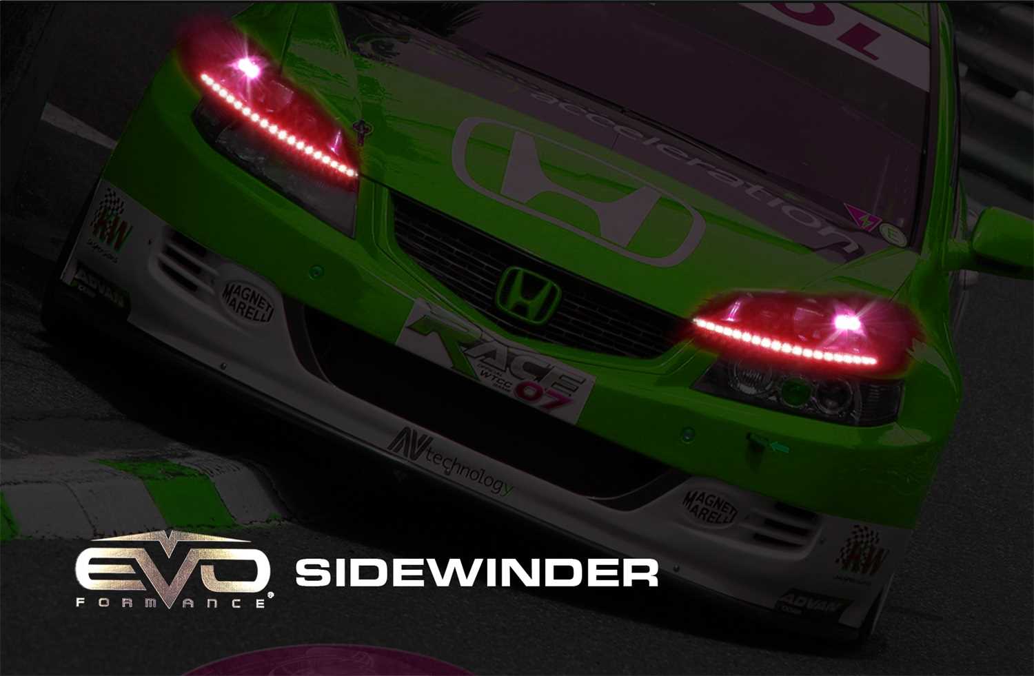 93336 CIPA Mirrors EVO LED Eyebrows Headlight Light Strip