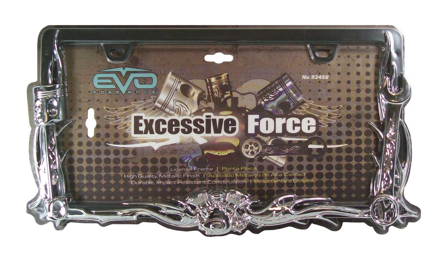 93456 CIPA Mirrors License Plate Frame