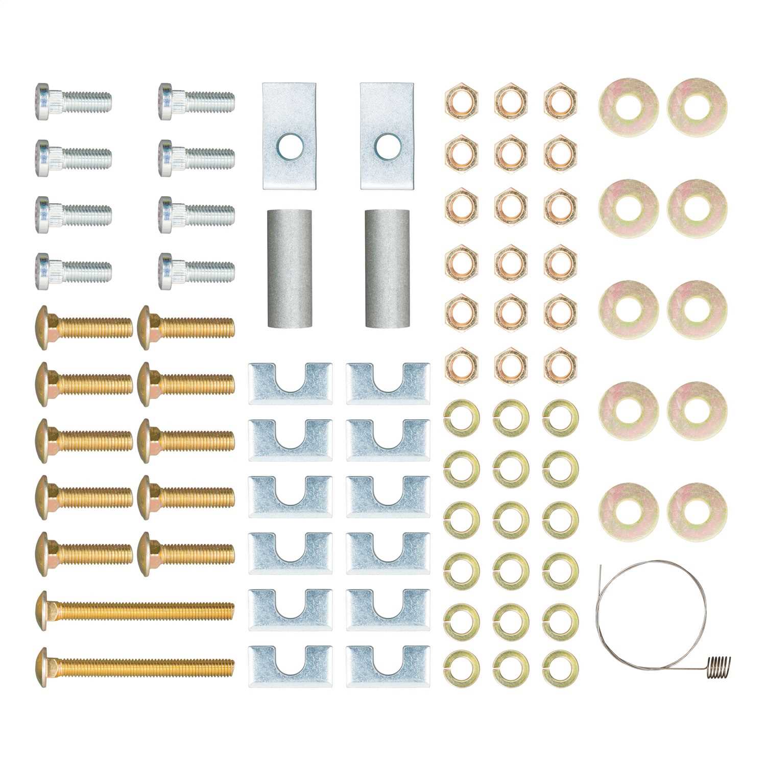 16111 CURT Universal 5th Wheel Rail Mounting Hardware