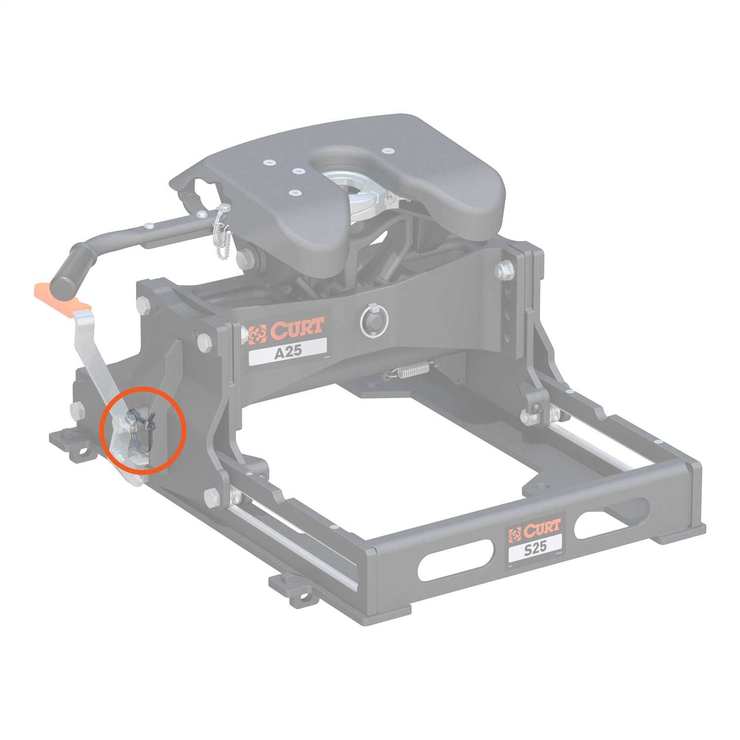 19106 CURT Replacement Hardware For Fifth Wheel