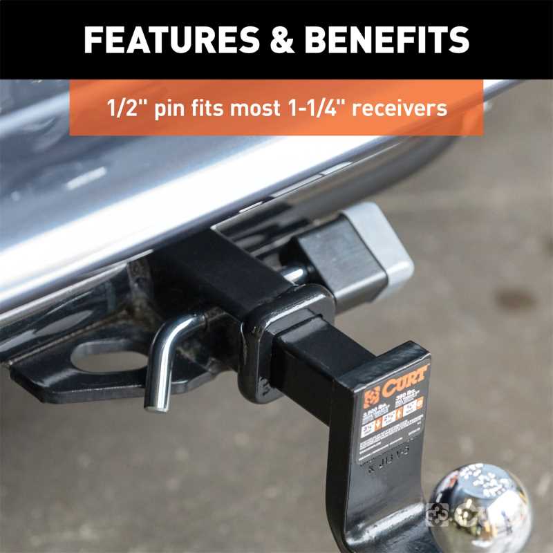 CURT Trailer Hitch Lock 23020, Truck Accessory Center