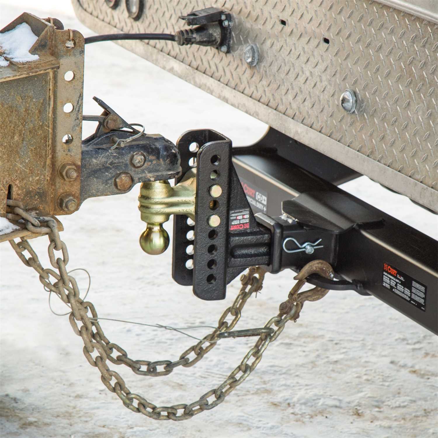 45902 CURT Adjustable Channel Ball Mount