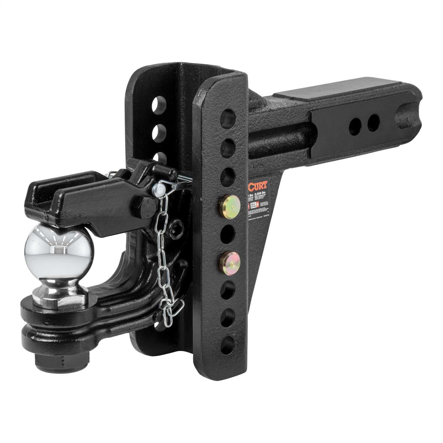 45908 CURT Adjustable Channel Ball Mount