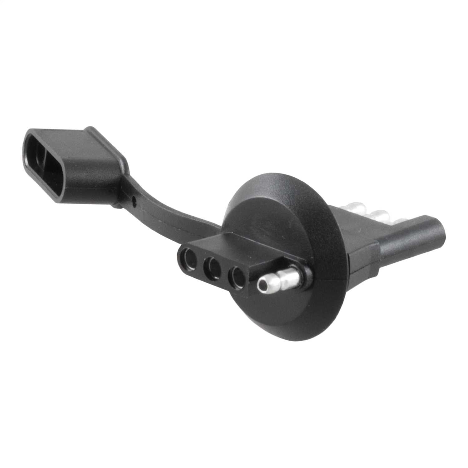 57404 CURT 4-Way Flat License Plate Light Plug Adapter