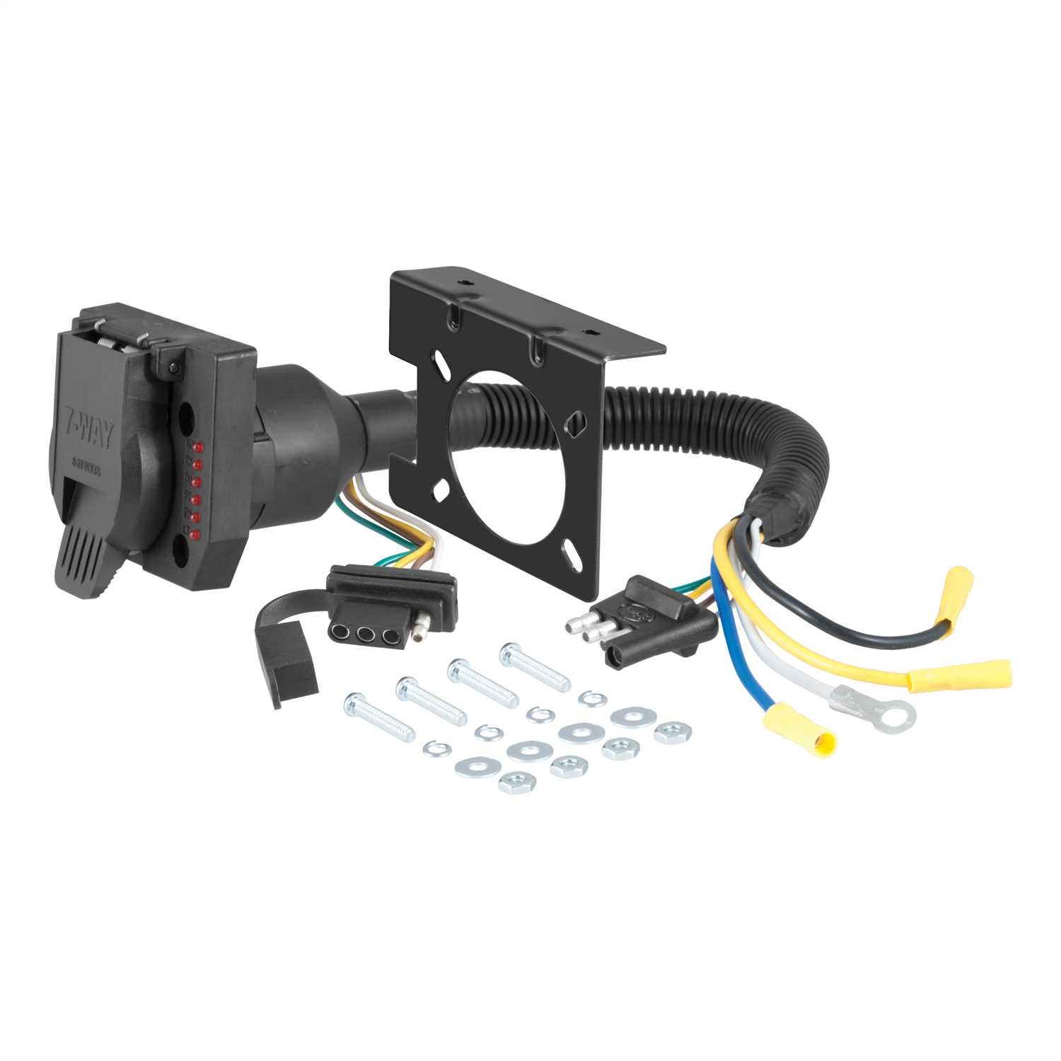 57674 CURT Duplex Electrical Adapters