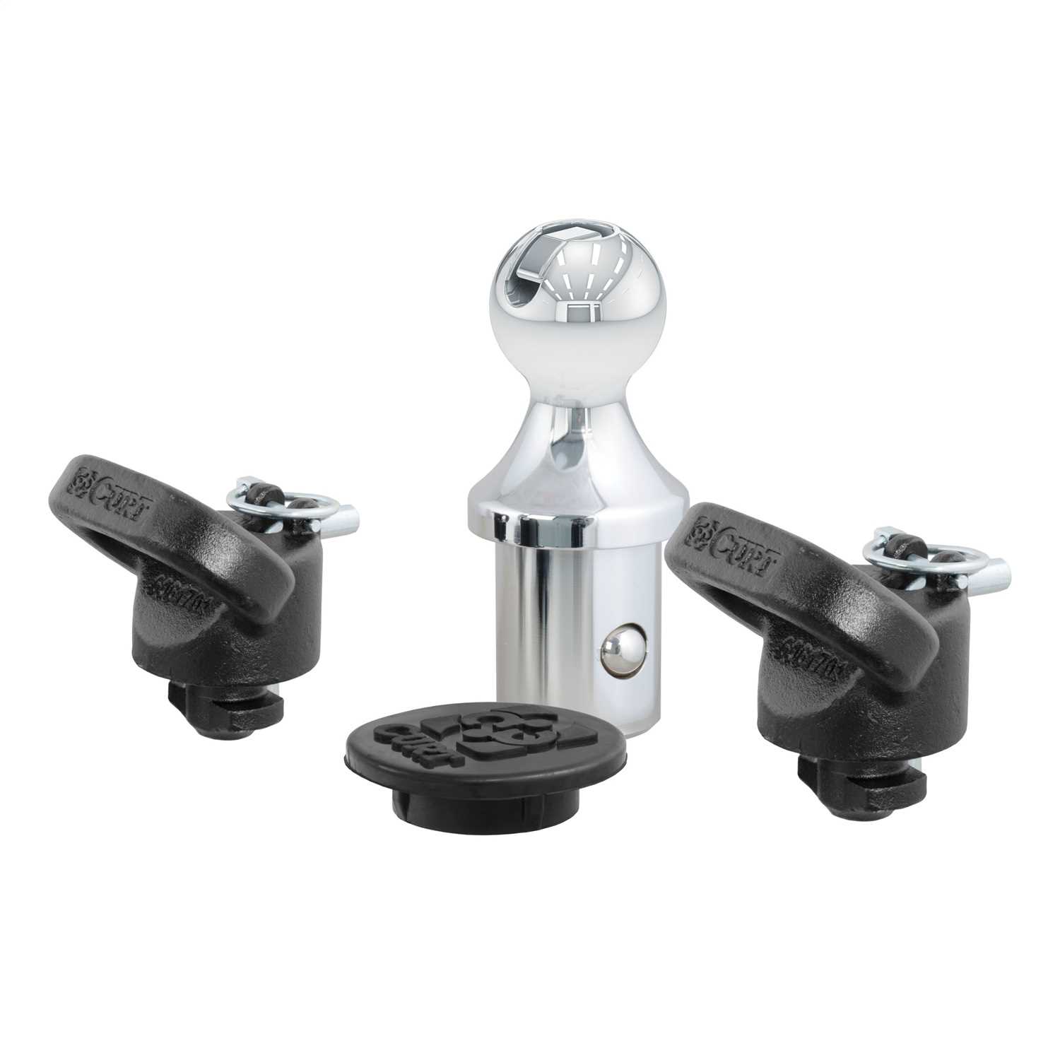 60618 CURT Factory-Style Gooseneck Ball And Safety Chain Anchor Kit