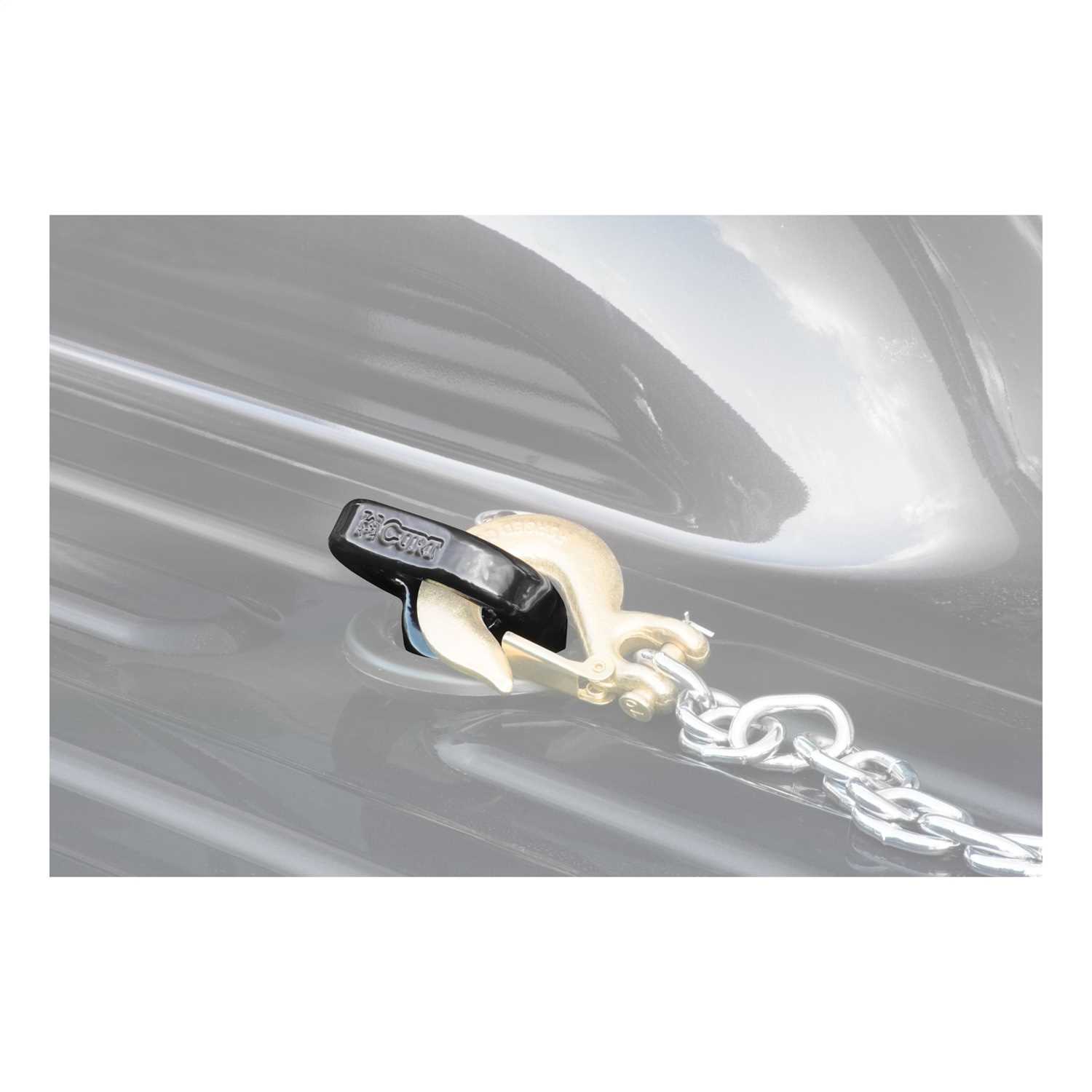 60618 CURT Factory-Style Gooseneck Ball And Safety Chain Anchor Kit