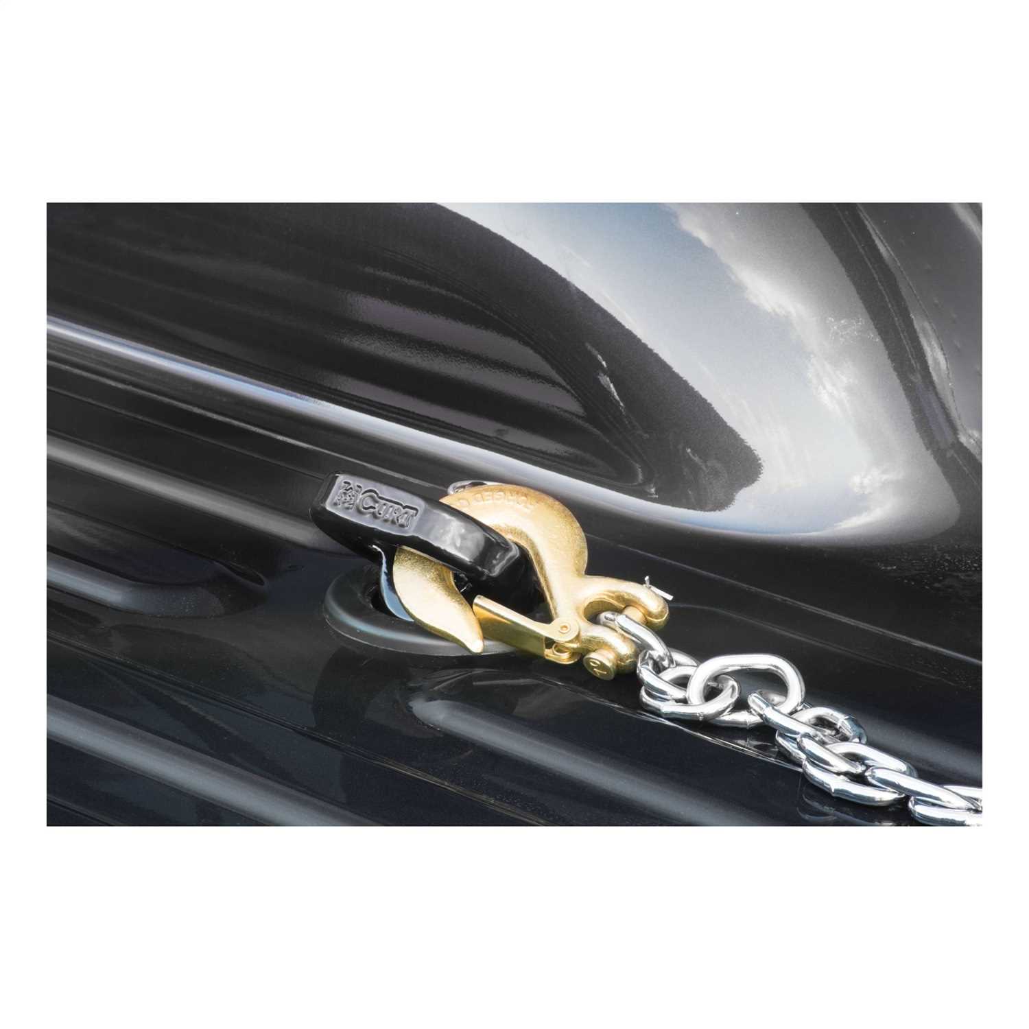60618 CURT Factory-Style Gooseneck Ball And Safety Chain Anchor Kit