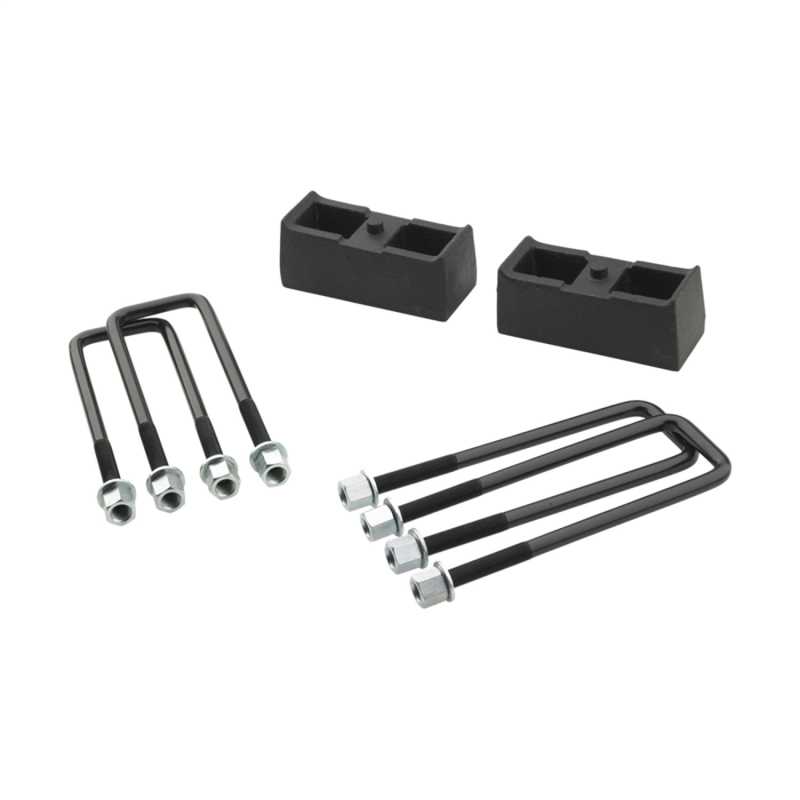 Pro Comp Suspension Level Lift Block With U-Bolt Kit 63202, Everything