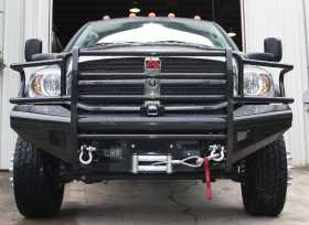Black Steel Front Ranch Bumper DR03-S1060-1