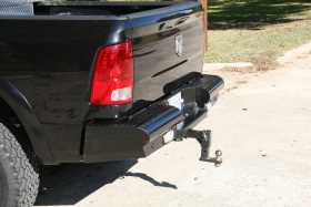 Black Steel Ranch Rear Bumper DR03-T1050-1