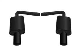 Black Elite Axle-Back Dual Exhaust System 619693B