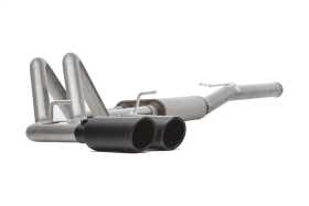 Black Elite Cat-Back Dual Sport Exhaust System 65656B