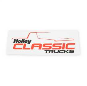 Holley Classic Truck Decal