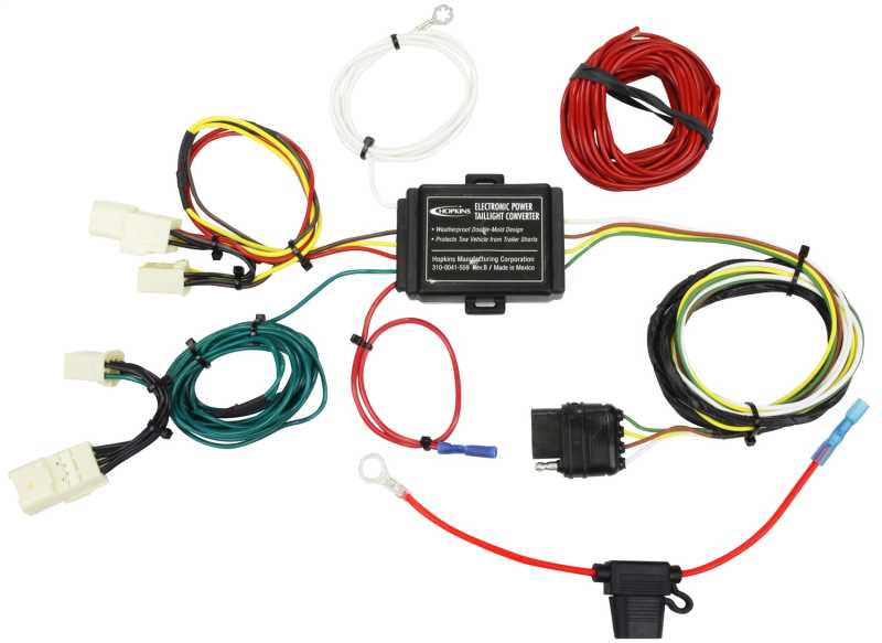 Hopkins Towing Solution Plug-In Simple® Vehicle Wiring Kit 43940, Truck