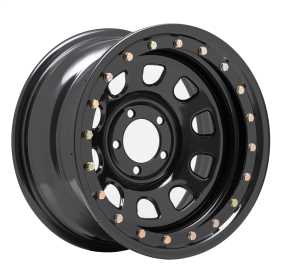 Rock Crawler Series 252 Black D-Window Wheel 252-5165F