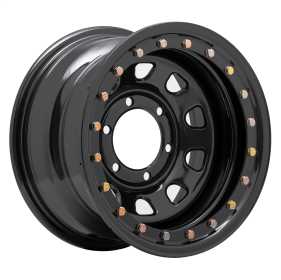 Rock Crawler Series 252 Black D-Window Wheel 252-5183F