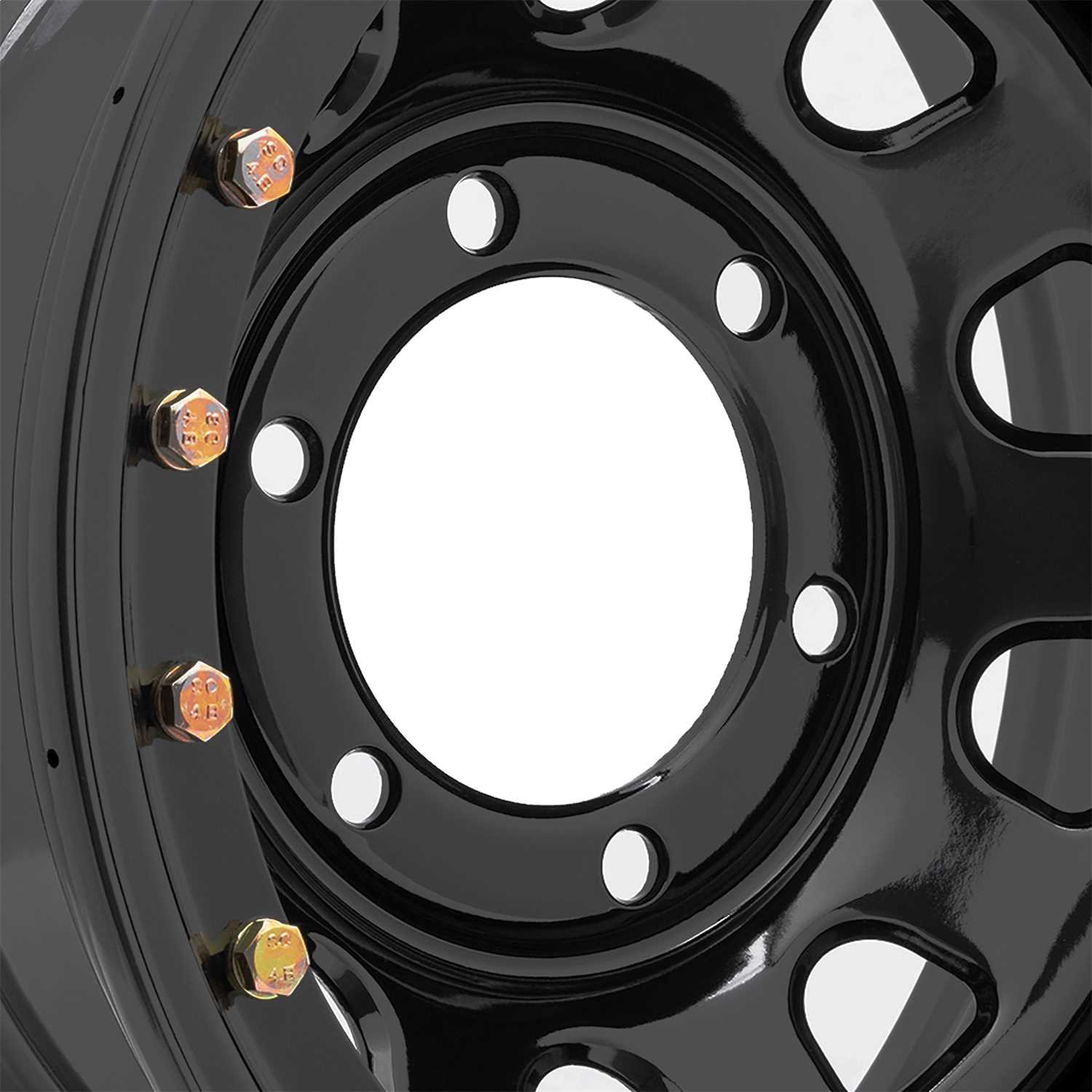 252-5183F Pro Comp Wheels Rock Crawler Series 252 Black D-Window Wheel
