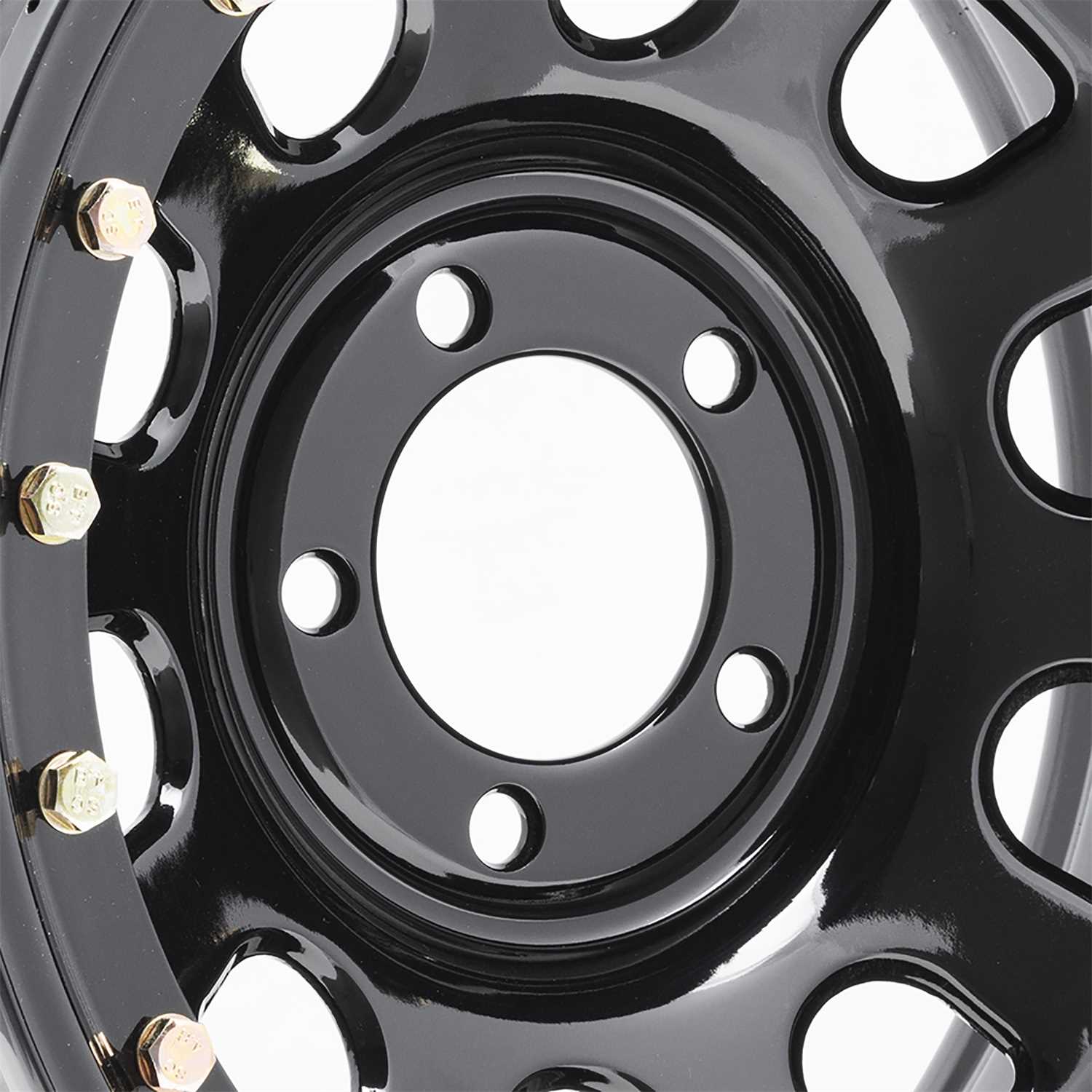 252-5185 Pro Comp Wheels Rock Crawler Series 252 Black D-Window Wheel