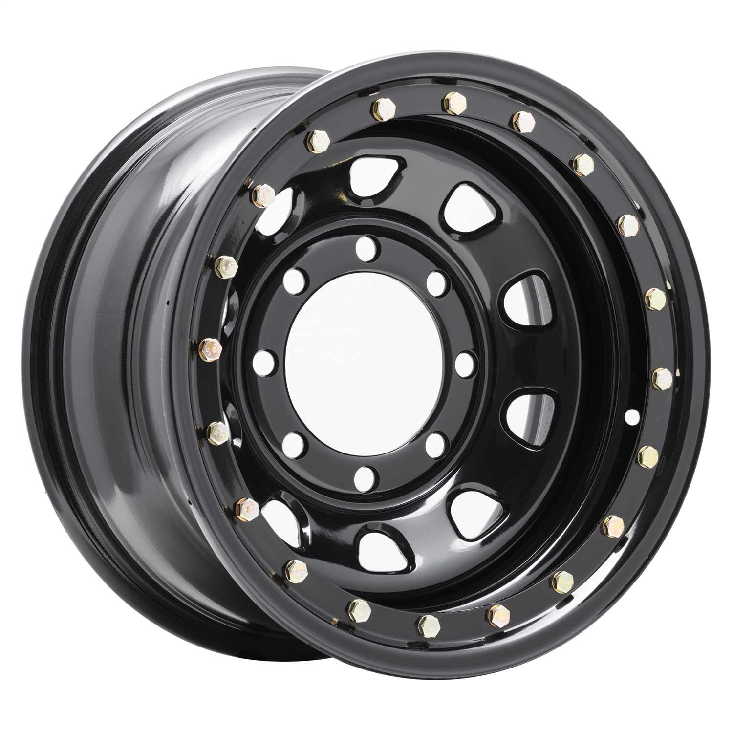 252-6181 Pro Comp Wheels Rock Crawler Series 252 Black D-Window Wheel