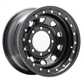 Rock Crawler Series 252 Black D-Window Wheel 252-6181