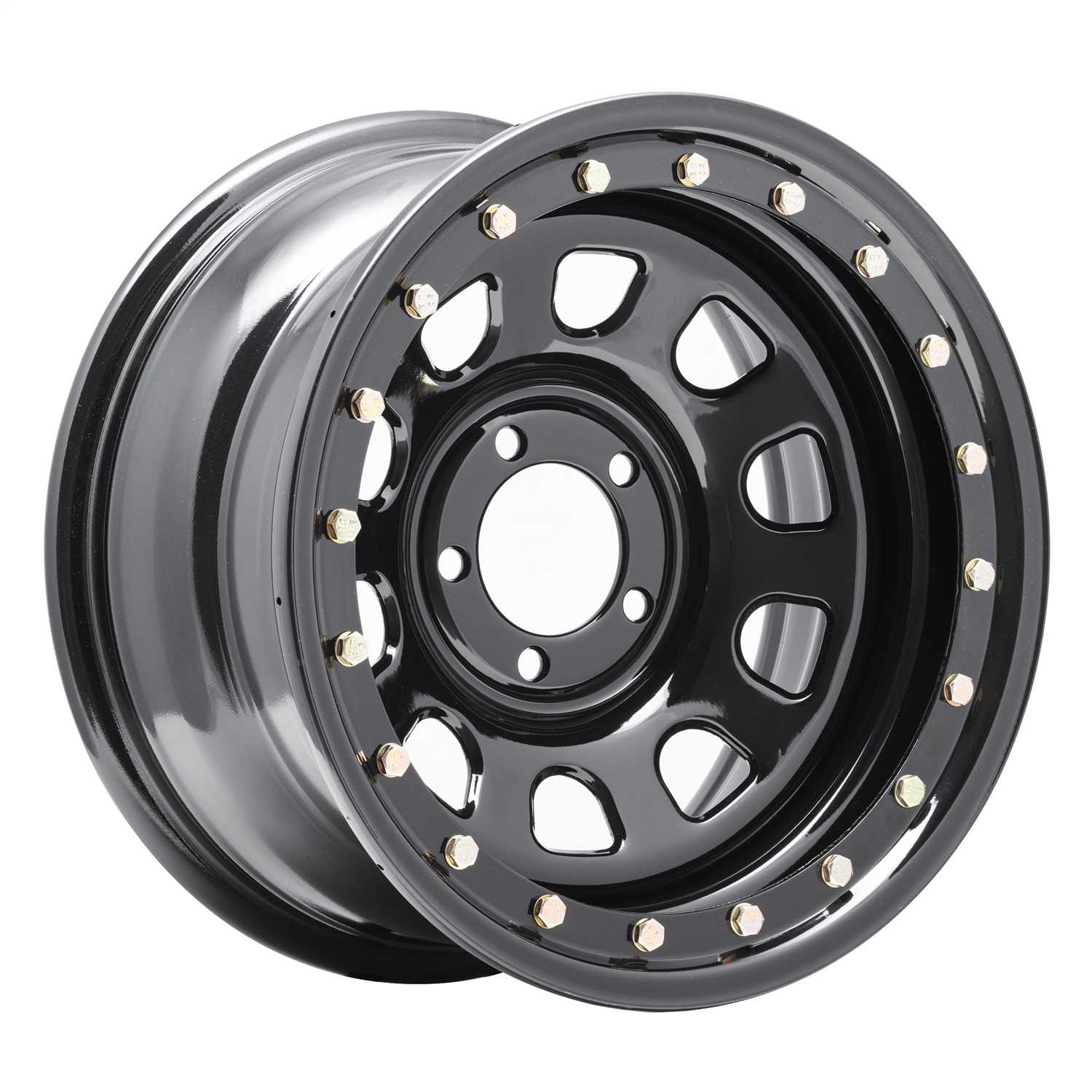 252-6873 Pro Comp Wheels Rock Crawler Series 252 Black D-Window Wheel