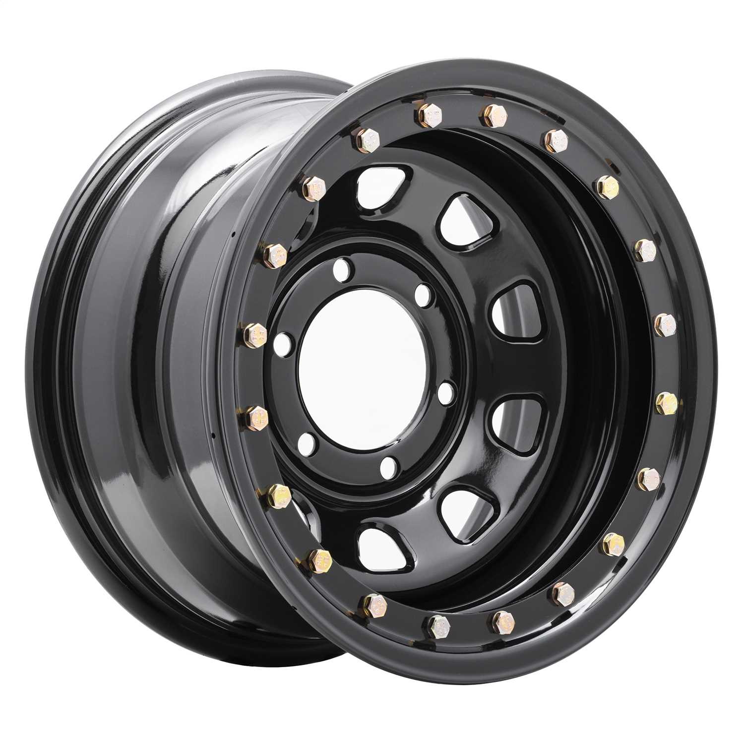 252-6883 Pro Comp Wheels Rock Crawler Series 252 Black D-Window Wheel