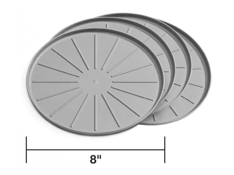 WeatherTech Round Coaster Set 8A8CSTGR, Canfield Rhino