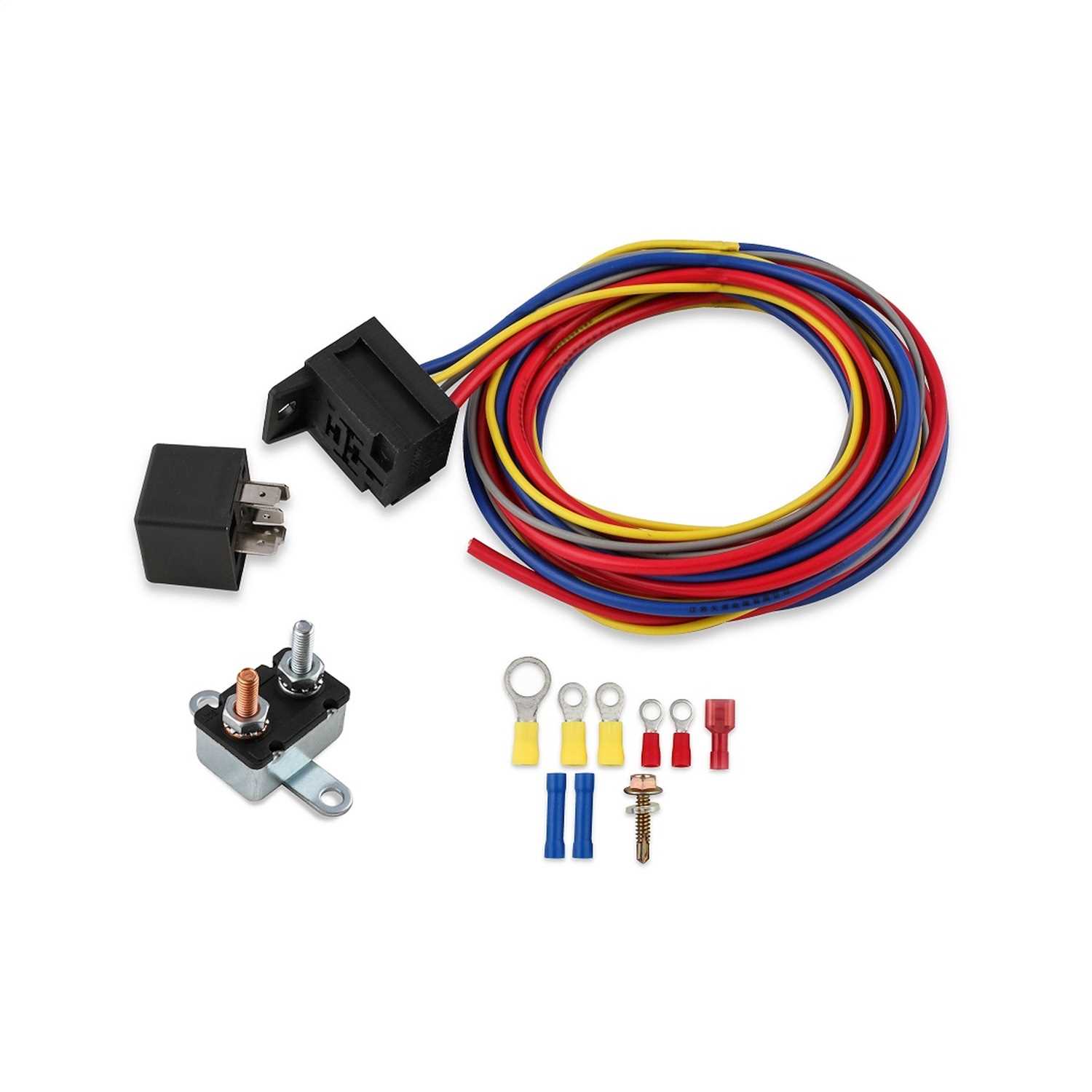 Mr. Gasket Electric Fuel Pump Harness and Relay Wiring Kit 40205G - 40205G