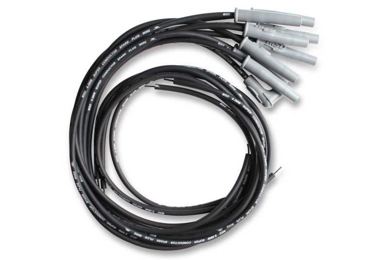 Universal Spark Plug Wire Set, 8.5mm, Fits Engines w/Late-model
