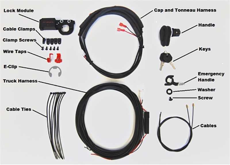 Pop And Lock Tonneau Cover Power Lock Kit Pl9555 Motorwise Performance Parts